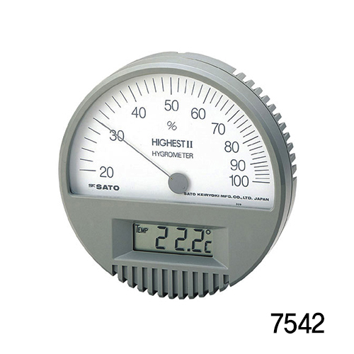 7540|정밀급 온습도계|실내온습도계/Temperature/SATO