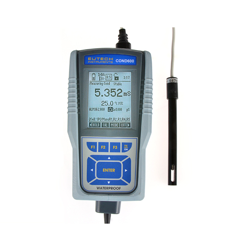 COND 610|전도도측정기 (고급형)|/Conductivity meter/Conductivity메타/미터/TDS/전기저항율/염분/CYBERSCAN/휴대형/CON610/600/eutech/수질측정기