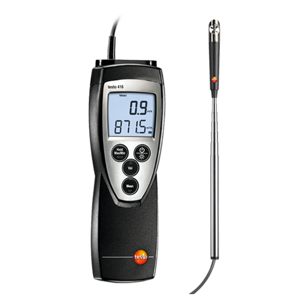 testo 416(단종)|16mm 소형베인풍속계|/풍속측정기/바람개비형풍속계/anemometer/airvelocity/testo416/0560 4160