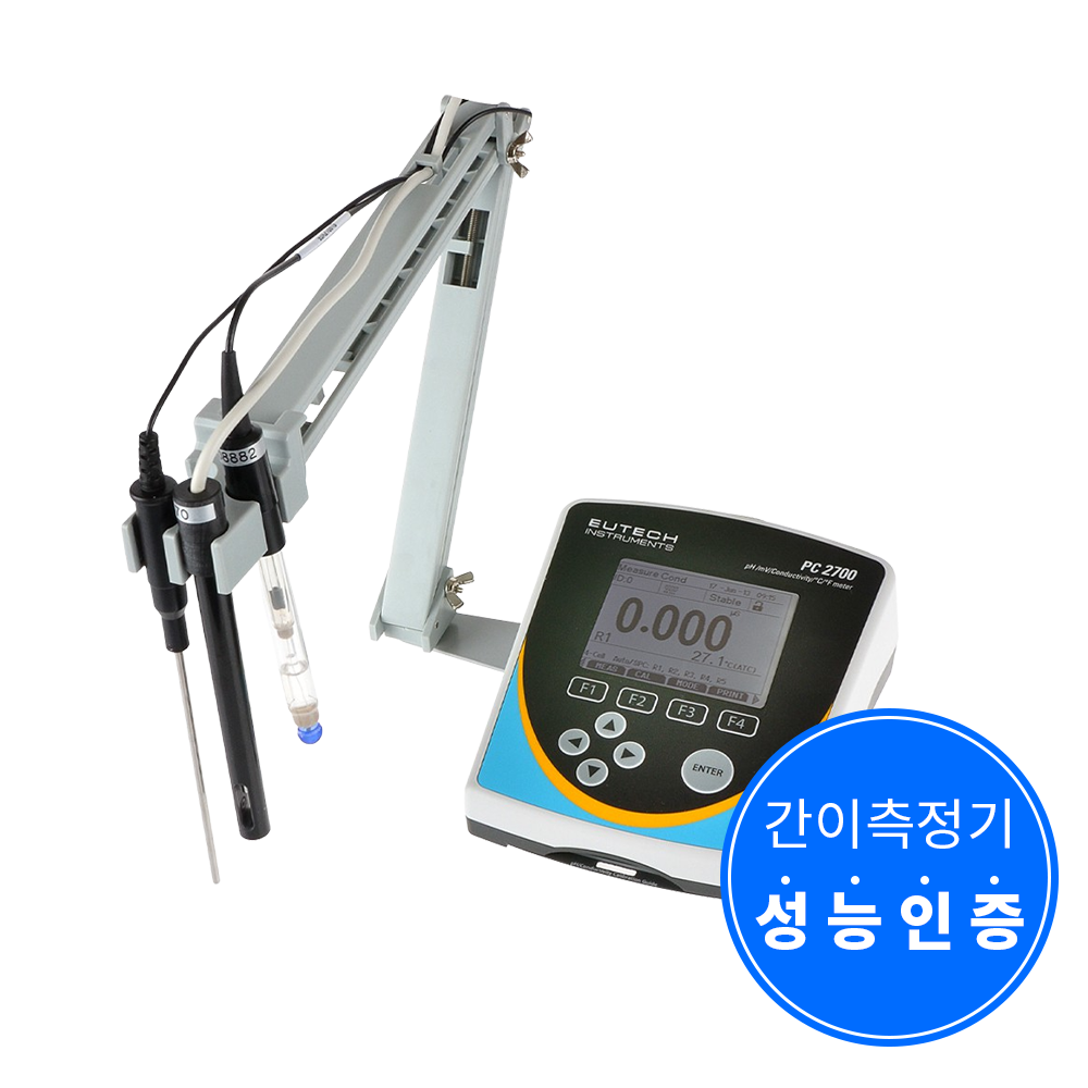 PC 2700|탁상용 다항목수질측정기|/ph meter/ph메타/CYBERSCAN/ph 메타/탁상형/eutech/CONDUCTIVITY/전도도/PC2700/PC-2700/수질측정기