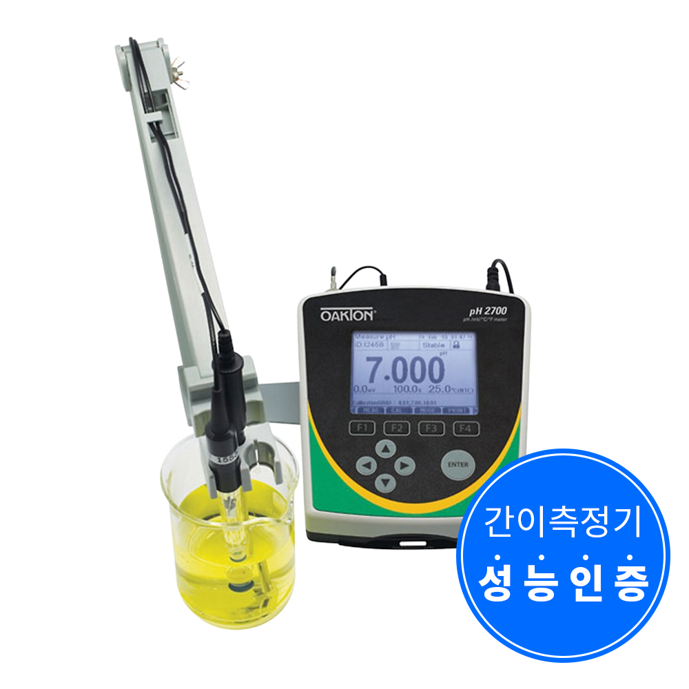 pH 2700|탁상용 pH측정기 (고급형)|/산도/산가/페아/페하/수질/미터/Meter/메타/메터/Eutech/PH2700/탁상형