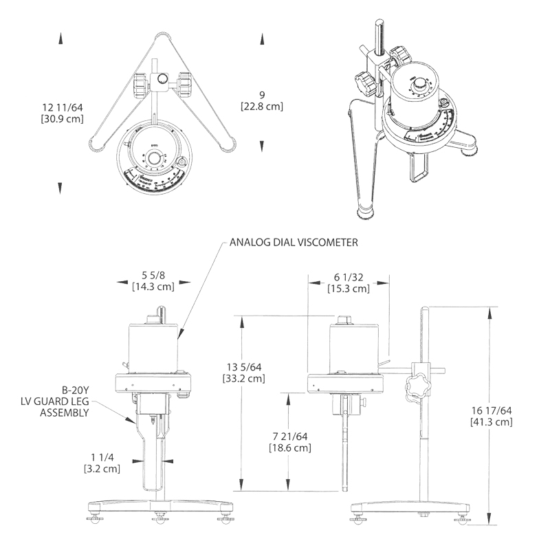 Dial Reading|브룩필드다이얼 점도계|/BROOKFIELD/VISCOMETER/LVT/RVT/HAT/HBT/회전형점도계/아나로그점도계/점성측정기/측정계/부륵필드/부룩필드/솔더크림