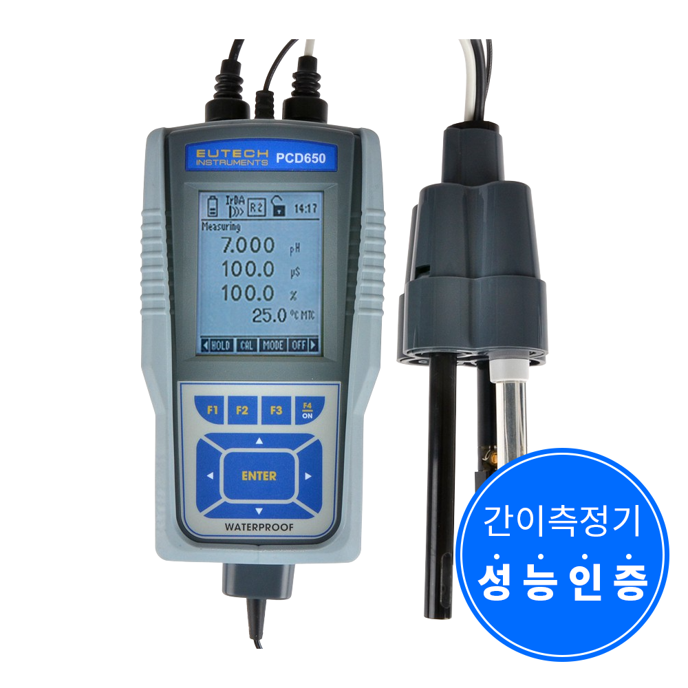 PCD 650|다항목 수질측정기|/ph meter/ph메타/CYBERSCAN/ph 메타/휴대용/eutech/CONDUCTIVITY/전도도/포화율/저항율/PC650/PCD650/TDS/수질측정기