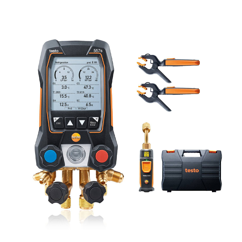 testo 557s|디지털 매니폴드 게이지|0563 1557/0564 5571 55/테스토/압력계/매니폴더/압력 측정기/진공/냉동/공조/메니폴드게이지/메니폴더