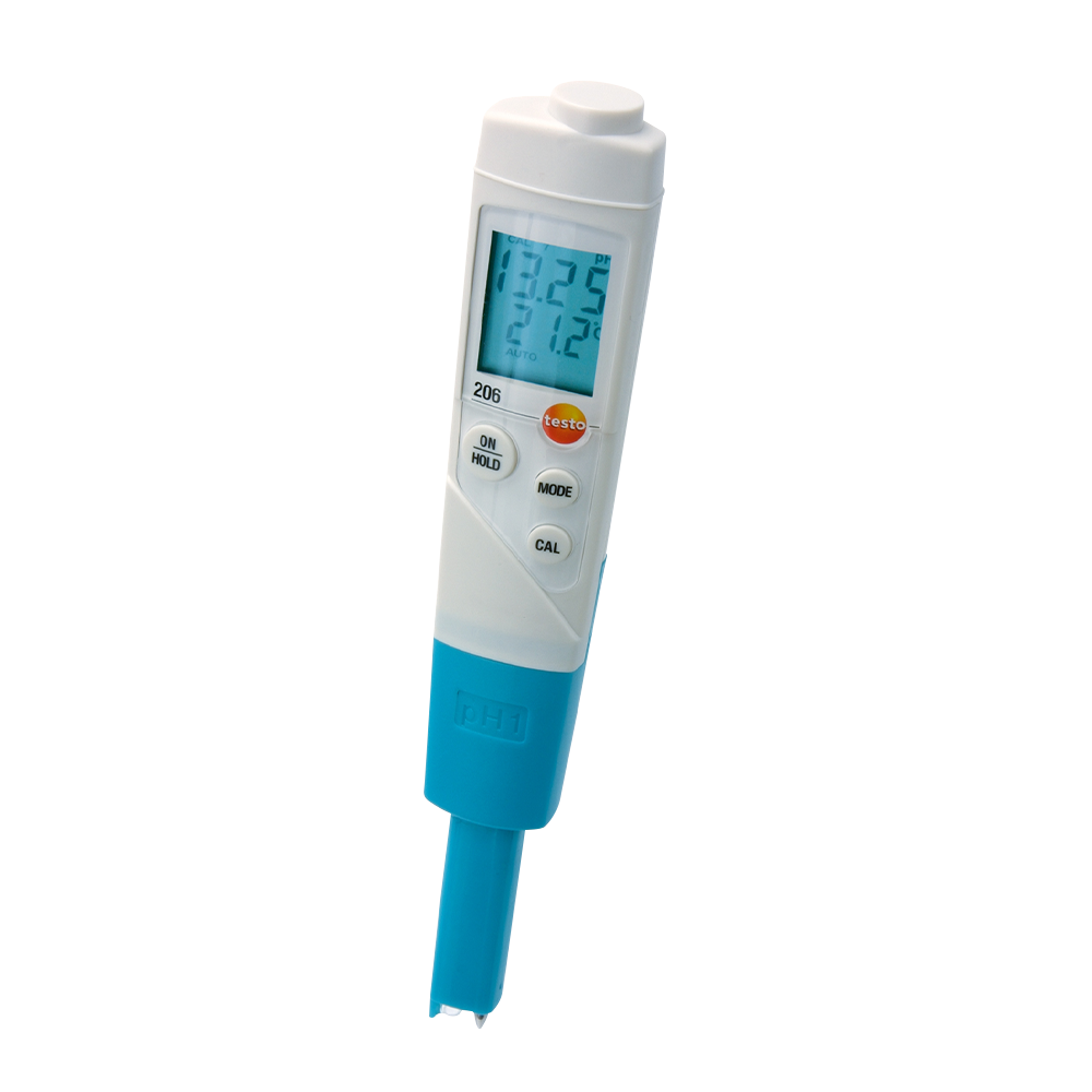 testo 206-pH1|pH측정기|/testo/수질측정기/pH/pH측정/℃측정기/온도/테스토/pH Meter/0563 2061/2065