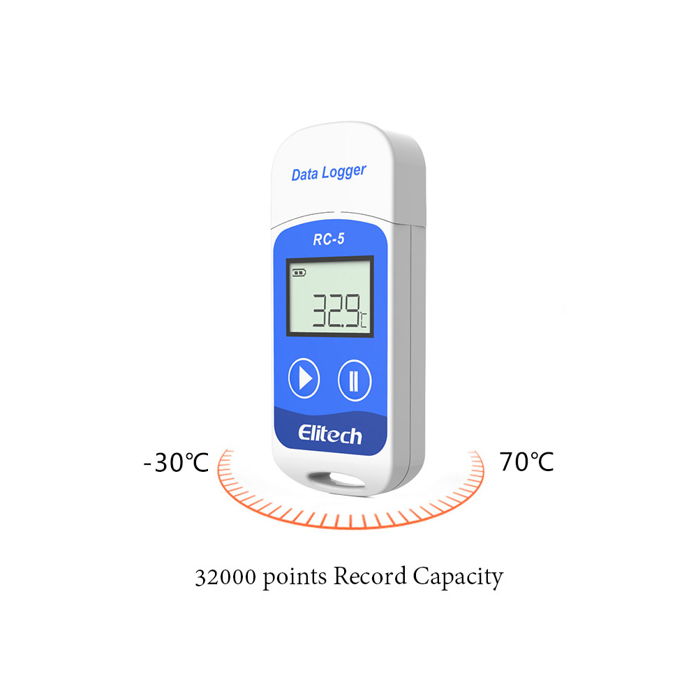RC-5K|온도 기록로거|/온도데이터로거/데이터로거/온도기록계/자동온도기록계/엘리텍/elitech/RC5K
