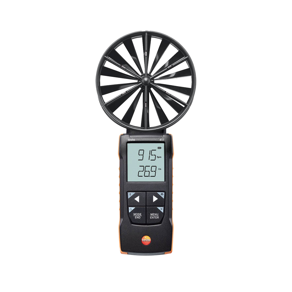 testo 417|100mm 베인 풍속계